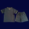 Back view of Panama kids 25/26 third black kit
