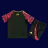 Back view of Peru kids 24/25 away black kit