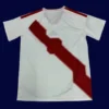 Back view of Peru 26/27 home white fans jersey