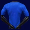 Back view of South Korea 2026 blue player jersey