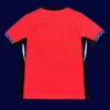 Back view of South Korea 25/26 home red fans jersey