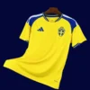 Sweden home jersey 26/27 fans version front, yellow-blue look.