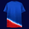 Back view of United States 24/25 away blue fans jersey