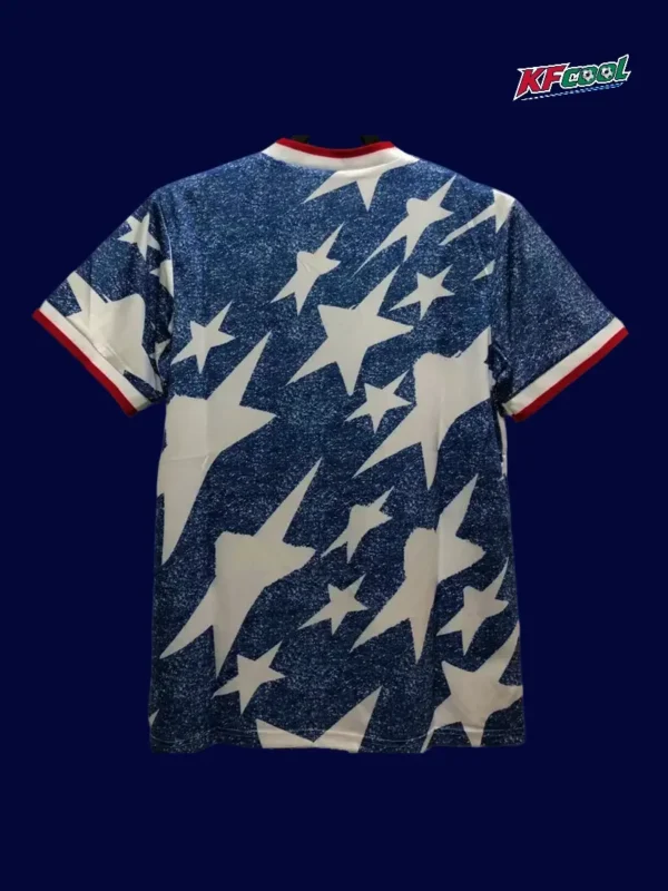 Back view of United States 1994 away retro jersey