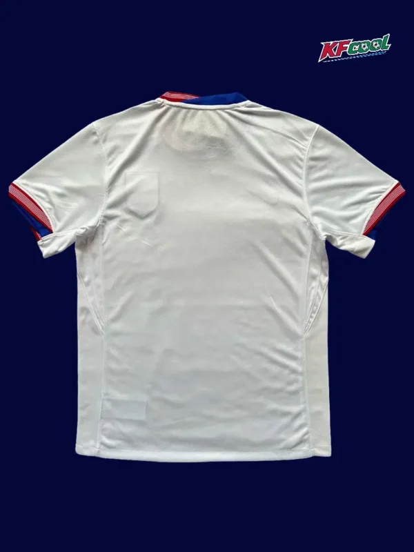 Back view of United States 24/25 home white fans jersey