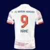 Kane 9 Bayern Munich away jersey 24/25 back view name print