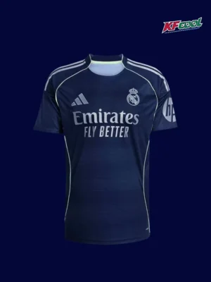 Modrić 10 Real Madrid away jersey 25/26 front elegant club design