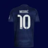 Modrić 10 Real Madrid away jersey 25/26 back view printed name