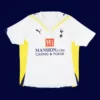 Modrić 14 Tottenham home white retro jersey 09/10 front classic look
