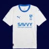 Neymar JR 10 Al Hilal away white jersey 24/25 front official look