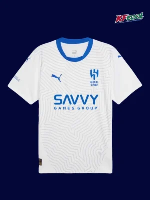 Neymar JR 10 Al Hilal away white jersey 24/25 front official look
