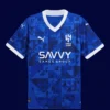 Neymar JR 10 Al Hilal home blue jersey 24/25 front design