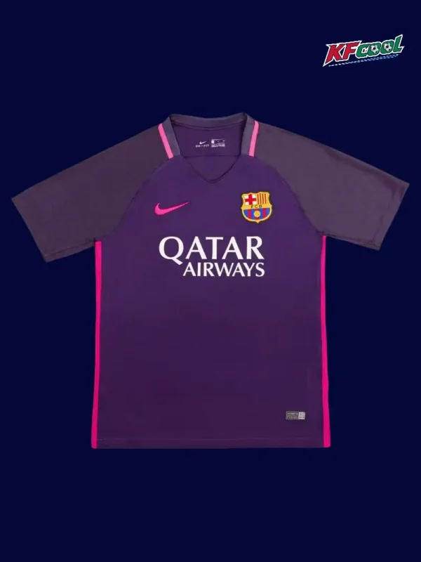 Neymar JR 11 Barcelona away retro jersey 16/17 front classic style