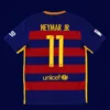Neymar JR 11 Barcelona home retro jersey 15/16 back
