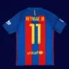Neymar JR 11 Barcelona home retro jersey 16/17 back view