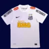Neymar JR 11 Santos home white retro jersey 11/12 front classic design