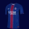 O.Dembélé 10 PSG home blue jersey 25/26 player version front