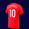 O.Dembélé 10 PSG third red jersey 25/26 back
