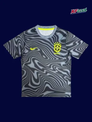 Brazil Grey Training shirts 25/26 Fans Version