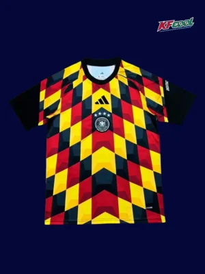 Germany Yellow Black Training shirts 25/26 Fans Version