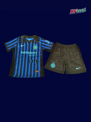Inter Milan Kids Player Kit 25/26 Home Front View