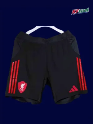 Liverpool Away Black Shorts 25/26 Player Version Front