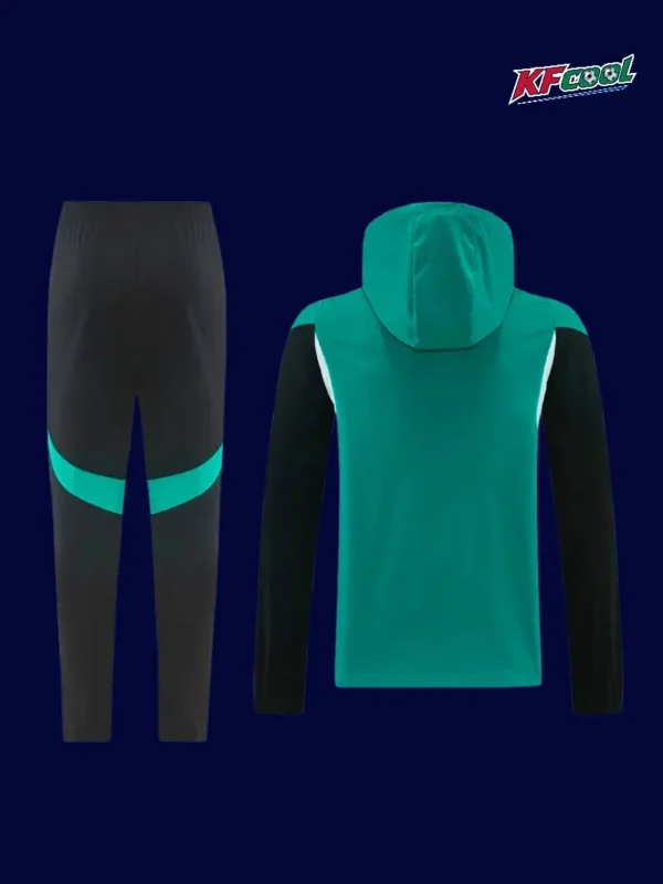 Liverpool Green Hoodie Tracksuit 2627B - KFCool – Football Jerseys & Soccer Kits Store