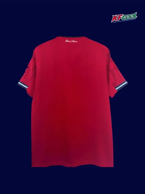 ManU 25/26 Home Red Jersey Fans Version Back, customizable back, fan fit