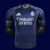 Real Madrid Away Front Player 25/26 Dark Jersey