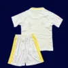 Real Madrid Kids Home Back Fans 25/26 White Kit