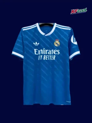 Real Madrid Third Front Fans 25/26 Blue Jersey