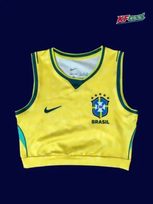 Brazil Home Women 26/27 Yoga Vest