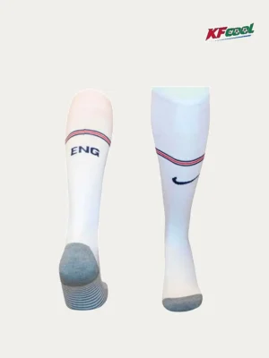 England Home White Socks 26/27